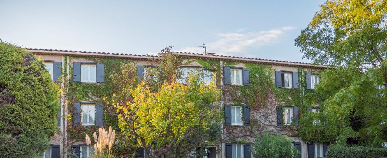 Logis Hotel Restaurant Uzes Pont Du Gard ภายนอก รูปภาพ