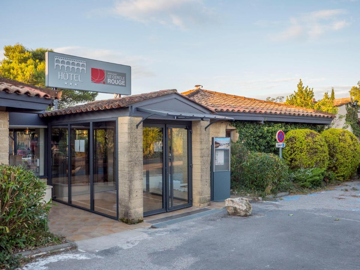 Logis Hotel Restaurant Uzes Pont Du Gard ภายนอก รูปภาพ